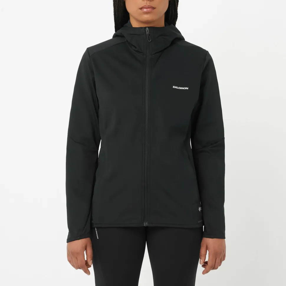 Salomon Women's GORE-TEX Soft Shell Jacket Deep Black