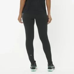 Salomon Women's Sense Aero Stow Tights Deep Black