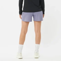Salomon Women's Sense Aero 5'' Shorts Blue Granite/Clear