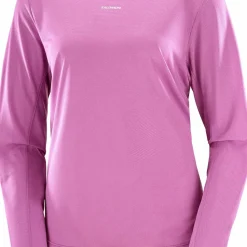 Salomon Women's Shkout Core Long Sleeve Tee Iris Orchid