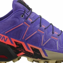 Salomon Women's Speedcross 6 Liberty/Black/Neon Flame