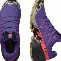 Salomon Women's Speedcross 6 Liberty/Black/Neon Flame