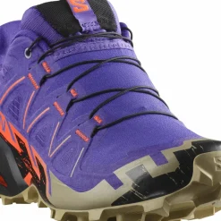 Salomon Women's Speedcross 6 Liberty/Black/Neon Flame