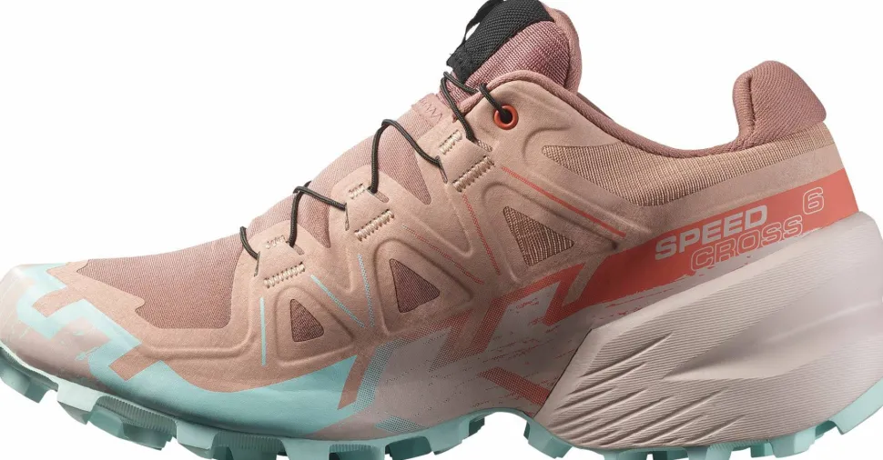 Salomon Women's Speedcross 6 Mahogany Rose/Hushed Violet/Iced Aq