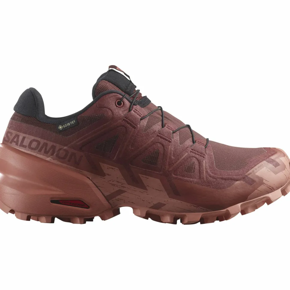 Salomon Women's Speedcross 6 GORE-TEX Rum Raisin/Barn Red/Canyon Clay