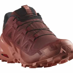 Salomon Women's Speedcross 6 GORE-TEX Rum Raisin/Barn Red/Canyon Clay