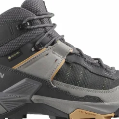 Salomon Women's X Ultra 5 Mid GORE-TEX Nine Iron/gull/soft Clay
