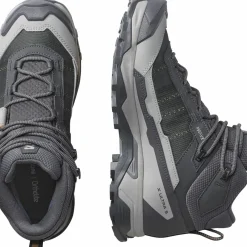 Salomon Women's X Ultra 5 Mid GORE-TEX Nine Iron/gull/soft Clay