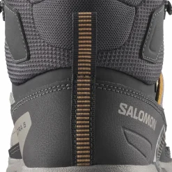 Salomon Women's X Ultra 5 Mid GORE-TEX Nine Iron/gull/soft Clay