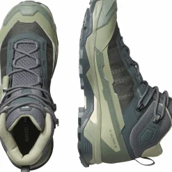 Salomon Women's X Ultra 5 Mid GORE-TEX Turbulence/sedona Sage/tender Peach