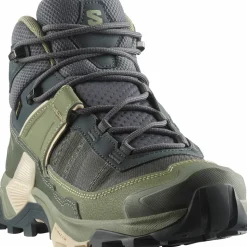 Salomon Women's X Ultra 5 Mid GORE-TEX Turbulence/sedona Sage/tender Peach