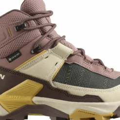 Salomon Women's X Ultra 5 Mid GORE-TEX Burlwood/french Roast/rattan
