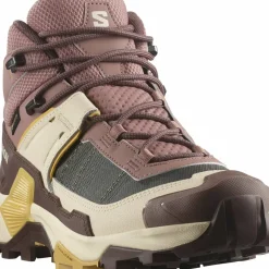 Salomon Women's X Ultra 5 Mid GORE-TEX Burlwood/french Roast/rattan