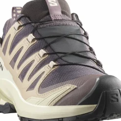 Salomon Women's XA Pro 3d V9 GORE-TEX Nine Iron/oxford Tan/alfalfa