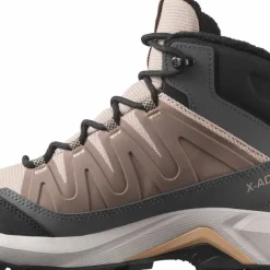 Salomon Women's X-Adventure Coldrush Waterproof Etherea / Iron / Mahogany Rose