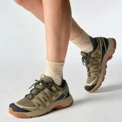 Salomon Women's X-Adventure Recon GORE-TEX Falcon/desert Tan/hyma Pink