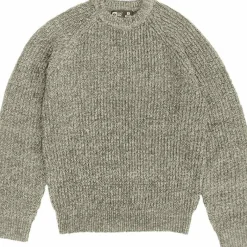 Salty Crew Men's Harbor Fishermans Knit Natural Heather
