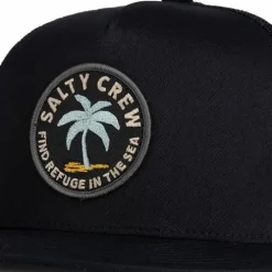 Salty Crew Men's Tropics Trucker Black