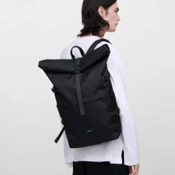 Sandqvist Icon Rolltop Backpack L Black