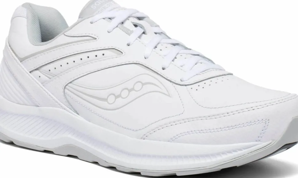 Saucony Men's Echelon Walker 3 Wide White