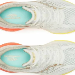 Saucony Men's Endorphin Speed 5 Ivory/Fire