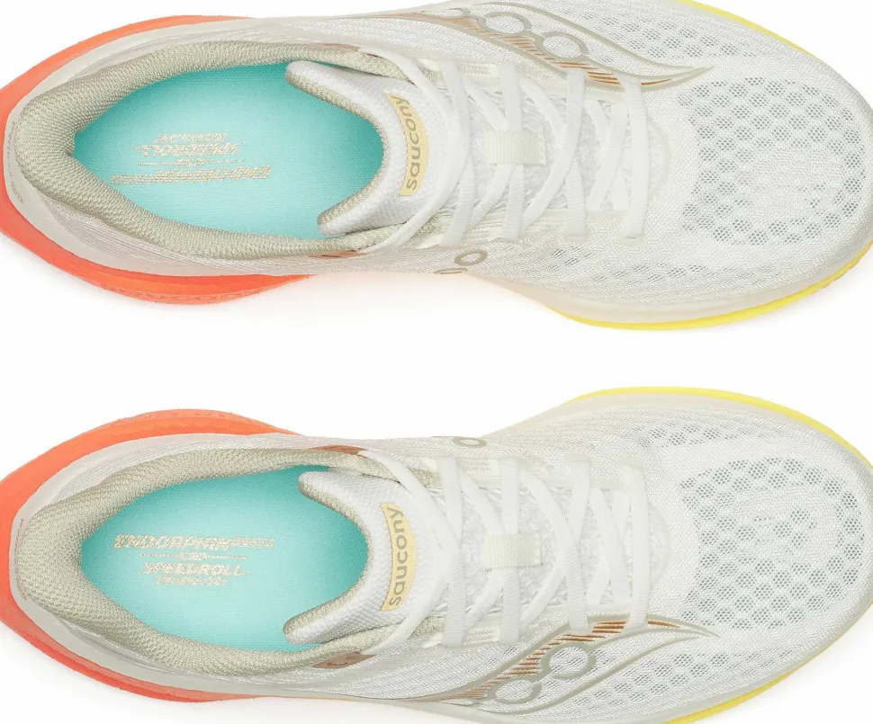 Saucony Men's Endorphin Speed 5 Ivory/Fire