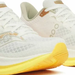 Saucony Men's Endorphin Speed 5 Wide Ivory/fire