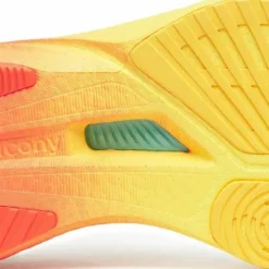 Saucony Men's Endorphin Speed 5 Wide Ivory/fire