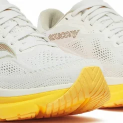 Saucony Men's Guide 19 Ivory/fire