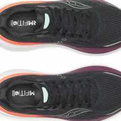 Saucony Men's Hurricane 25 Black/crimson