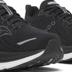Saucony Men's Hurricane 25 Wide Black/white