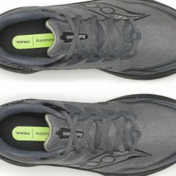 Saucony Men's Peregrine 16 Carbon/black