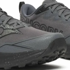 Saucony Men's Peregrine 16 Carbon/black