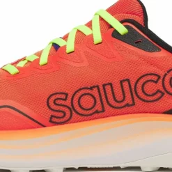 Saucony Men's Peregrine 16 Fire/black