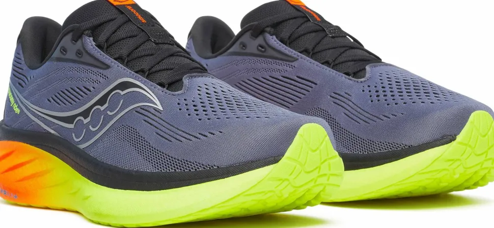 Saucony Men's Ride 18 Shadow/vizi