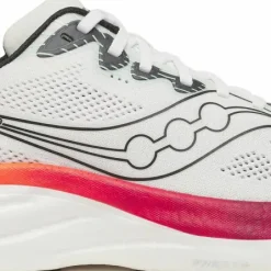 Saucony Men's Ride 19 White/Srimson