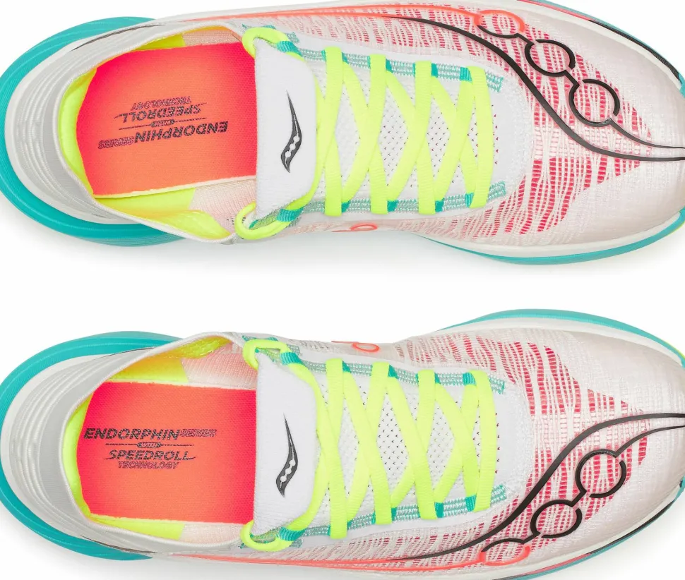 Saucony Unisex Endorphin Elite 2 White/mutant
