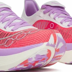 Saucony Unisex Endorphin Elite 2 Coral/white
