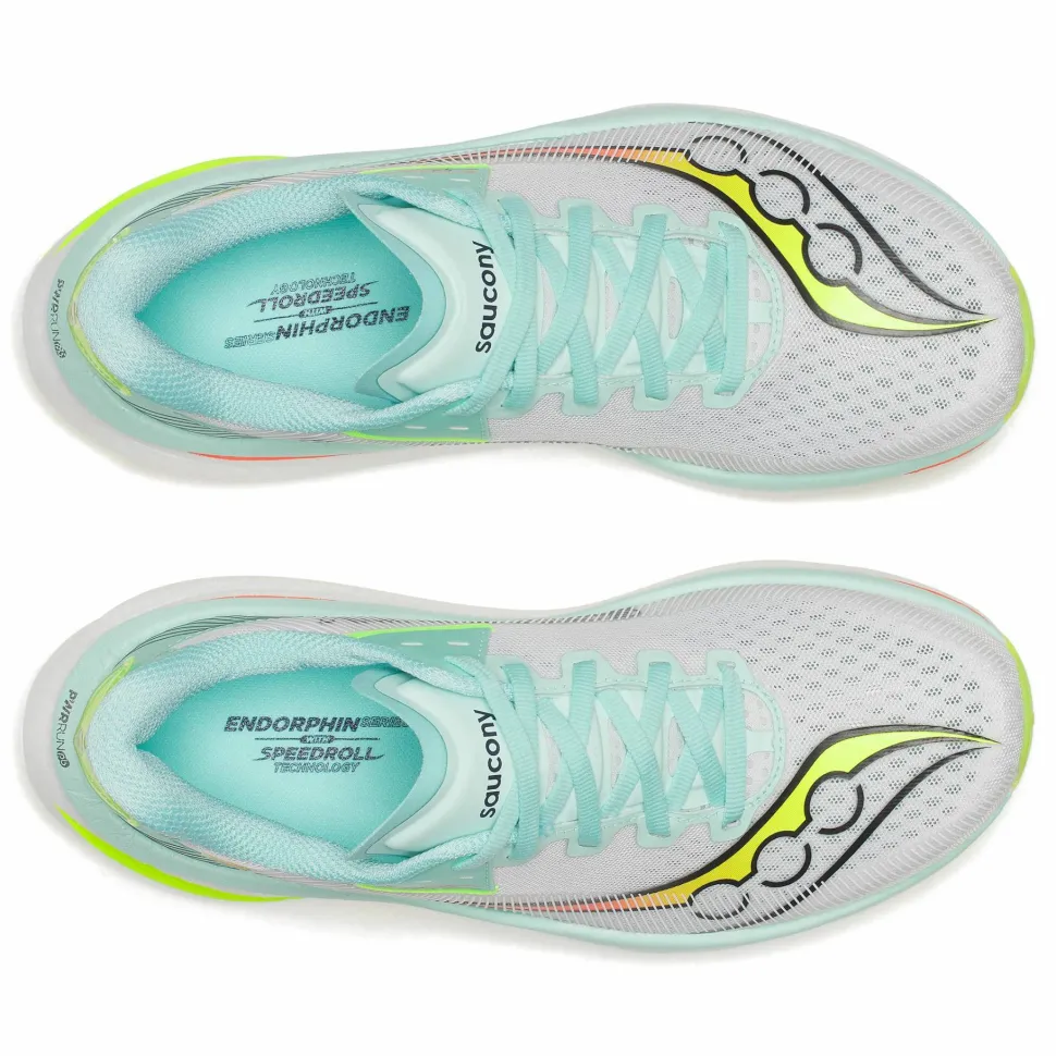 Saucony Women's Endorphin Azura White/splash