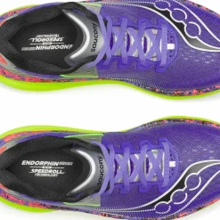 Saucony Women's Endorphin Azura Opulence/citron