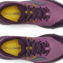 Saucony Women's Peregrine 14 Plum/Eggplant