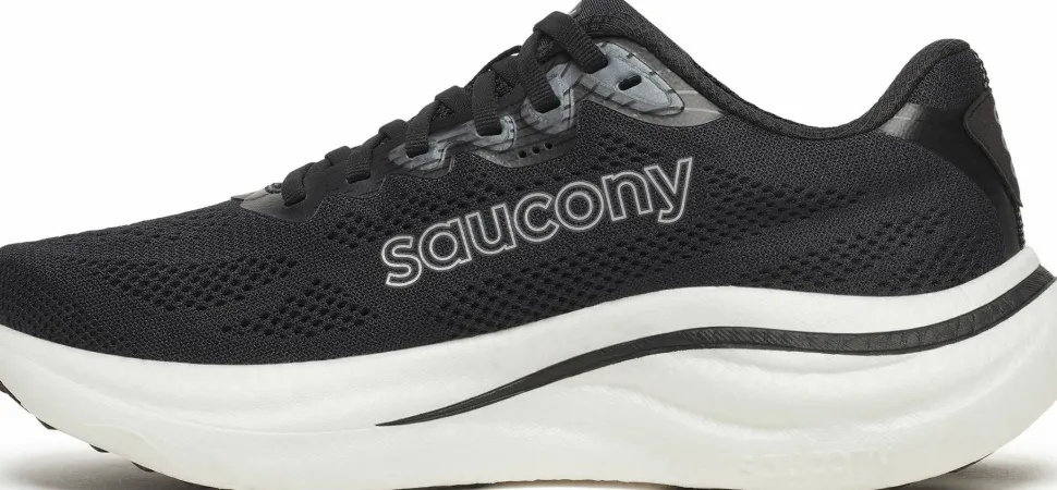Saucony Women's Ride 19 Black/Silver