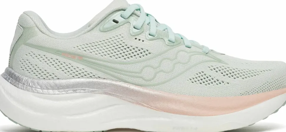 Saucony Women's Ride 19 Mist/Cameo