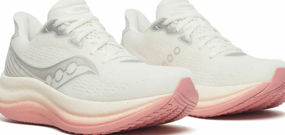 Saucony Women's Triumph 23 Ivory/mauve