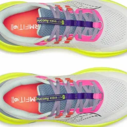 Saucony Women's Xodus Ultra 4 White/citron