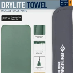 Sea To Summit Drylite Towel L Sage Green