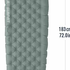 Sea To Summit Ether Light XR Insulated Air Sleeping Mat Regular Grey