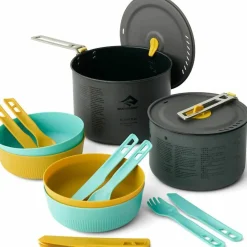 Sea To Summit Frontier UL Two Pot Cook Set 14 Piece Multi