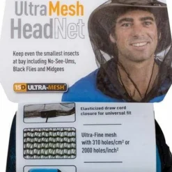 Sea To Summit Mosquito Headnet Ultramesh Black