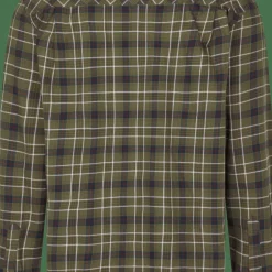 Seeland Men's Glen Flannel Shirt Grape Leaf/Dark Navy Check